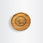 Tray Round 20cm Logo