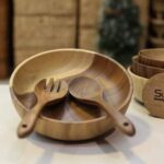 Acacia Salad Bowl 24cm