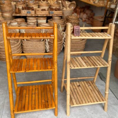 Bamboo 3-Tiers Plant Pot