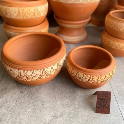 Clay - Water Jar No Lid D23xH17cm (5L)