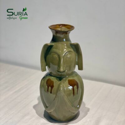 Ceramic Anthropomorphic Bottle 30cm KHC